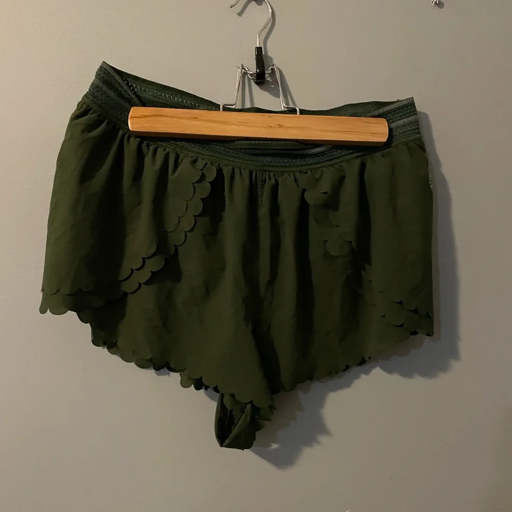 FP Movement Green Flowy Shorts